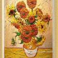 World famous painting sunflower